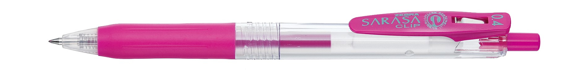 Zebra Sarasa Clip Pen 0.4 Magenta