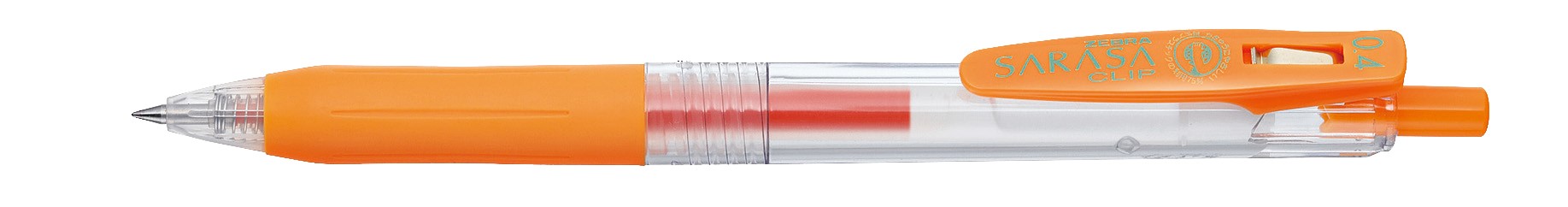 Zebra Sarasa Clip Pen 0.4 Orange
