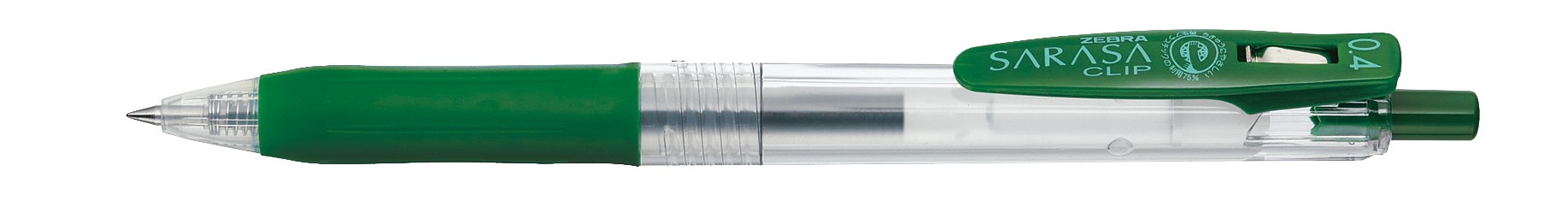 Zebra Sarasa Clip Pen 0.4 Viridian