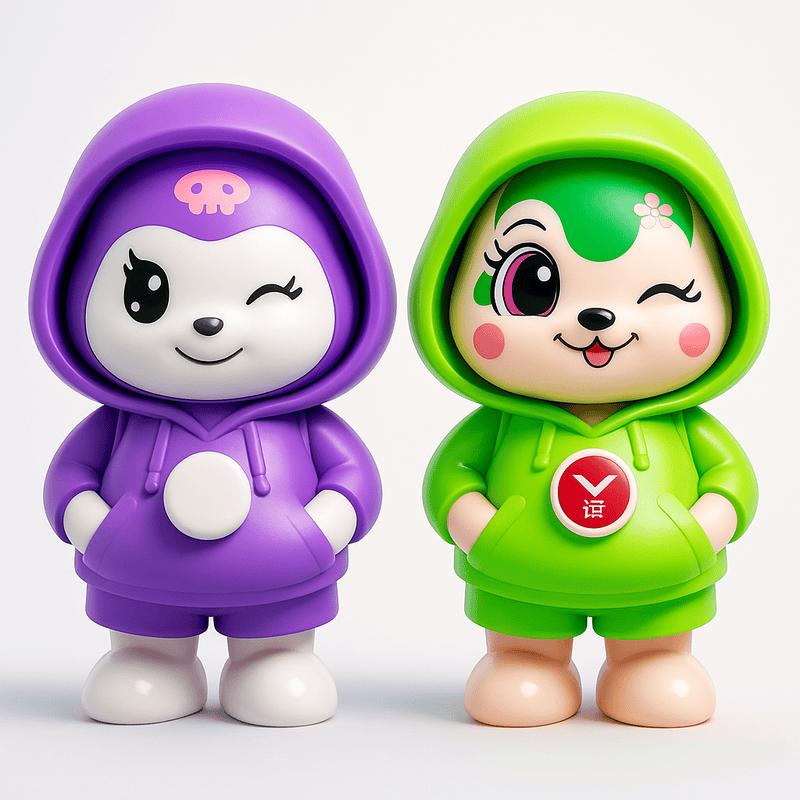 Face  Rotating KeyChain JKC57