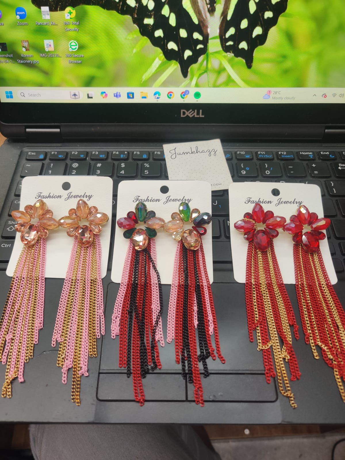 Flower Korean Stud (JKE14)