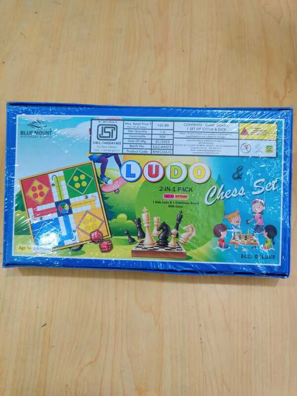 2 IN 1 Ludo + Chess