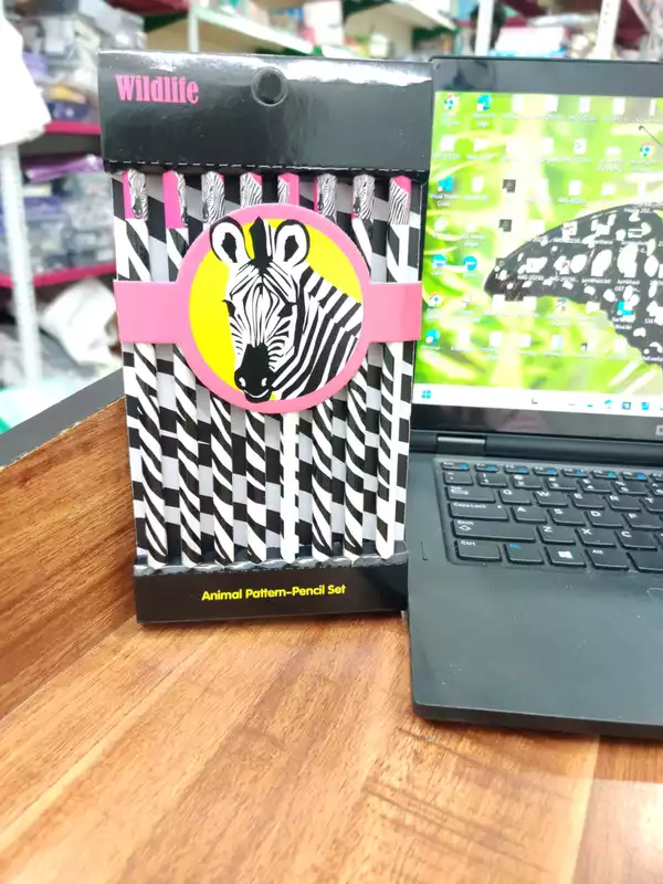 Animal Print Ruler Pencil