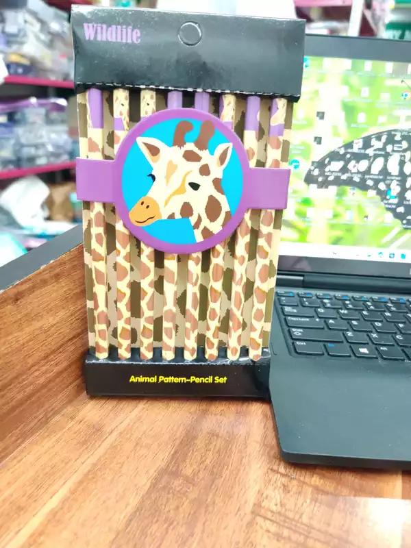 Animal Print Ruler Pencil