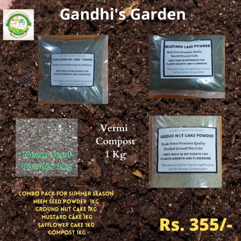 5 Items Combo Pack (4 D.O. cakes + Compost)