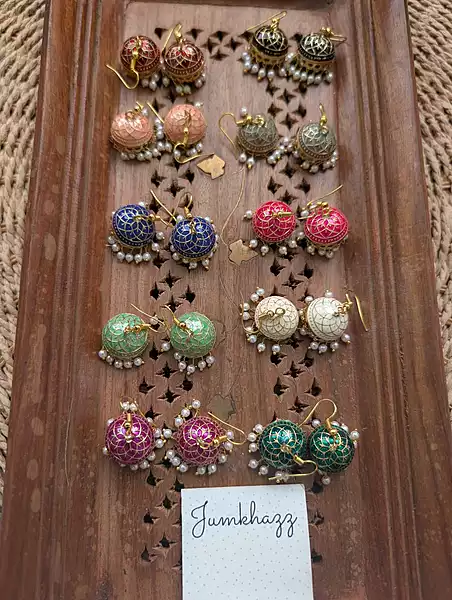 Small Hook Meenakari (JME09)