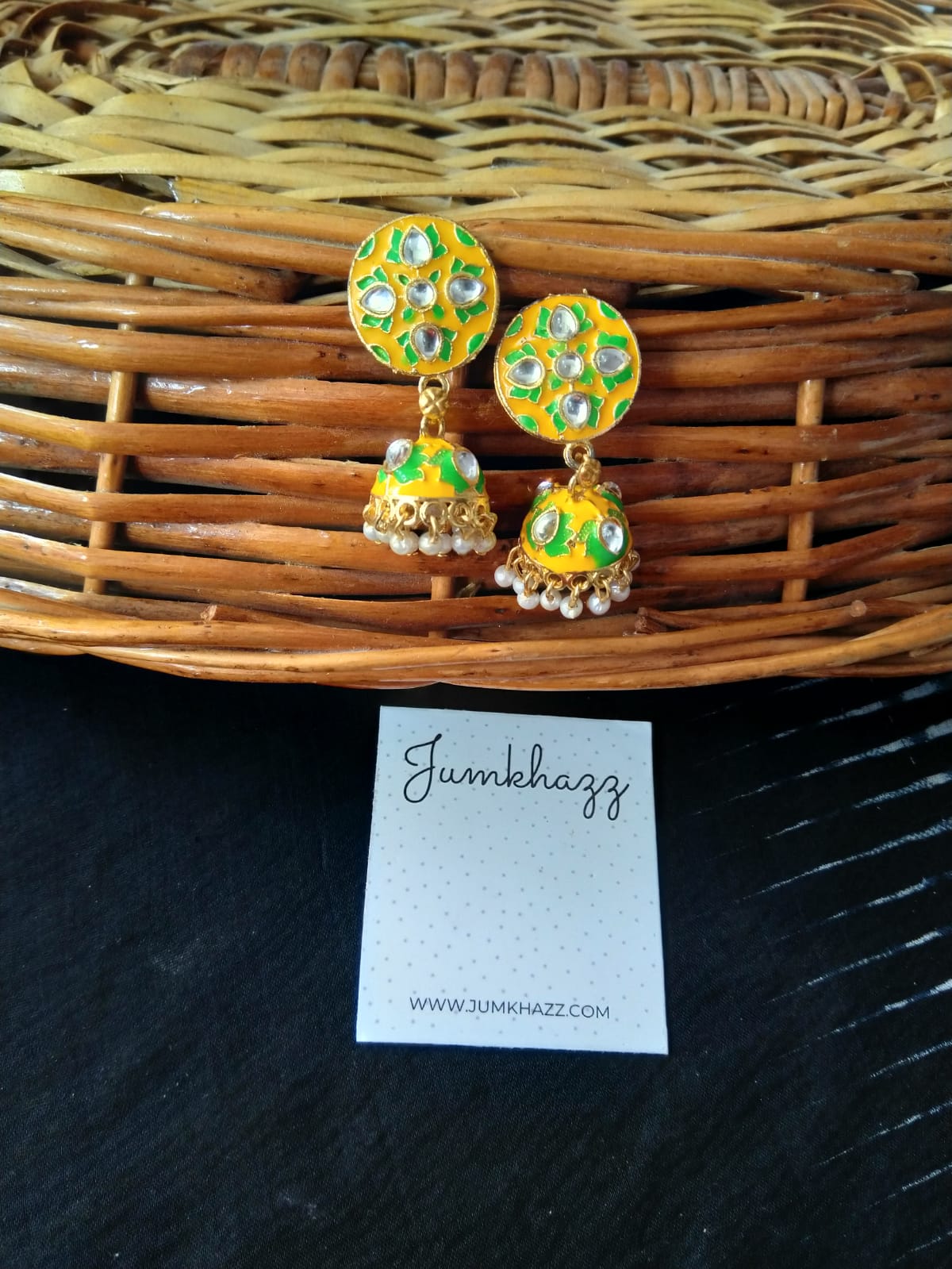 MEENAKARI EARRINGS
