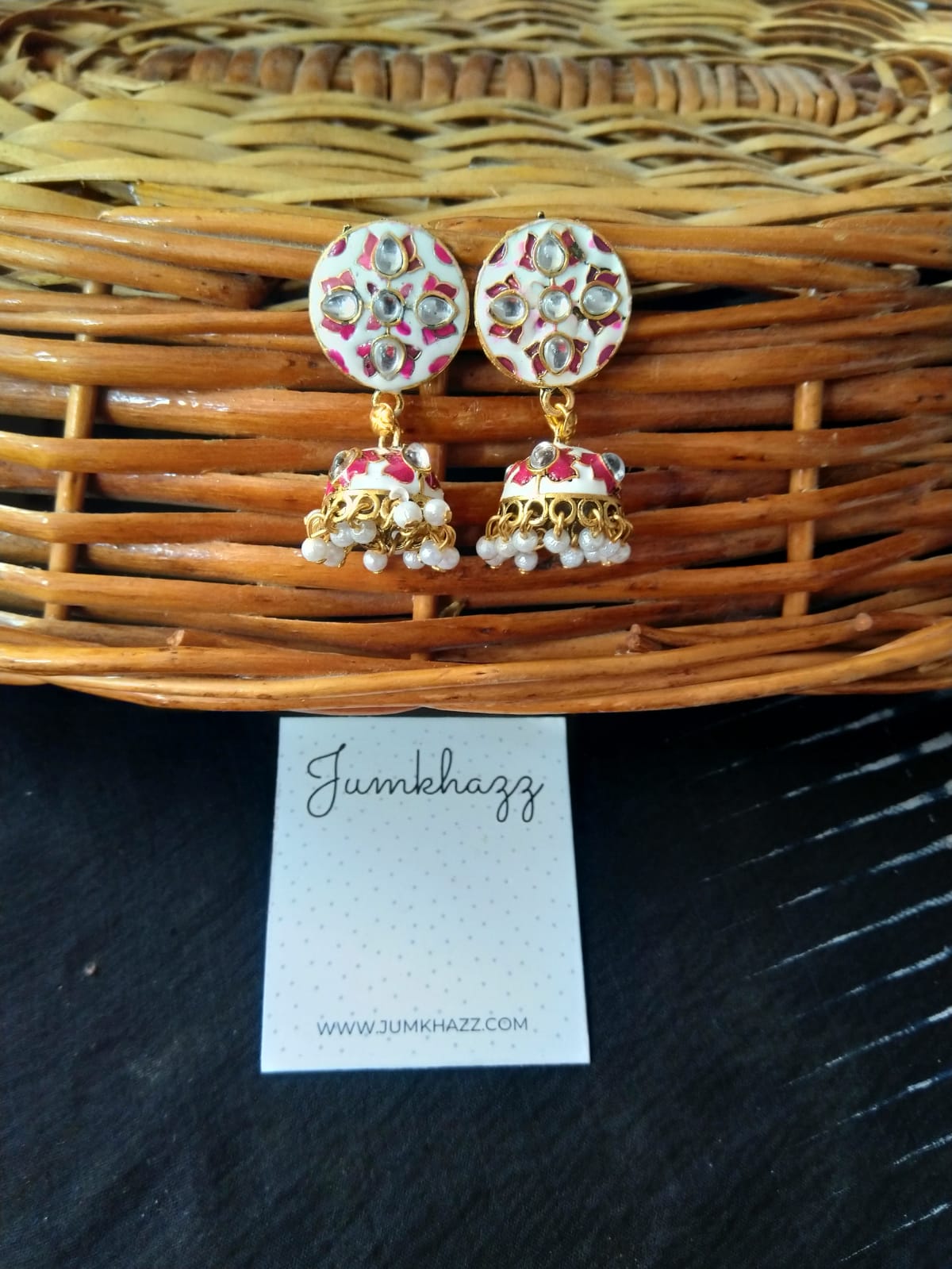 MEENAKARI EARRINGS