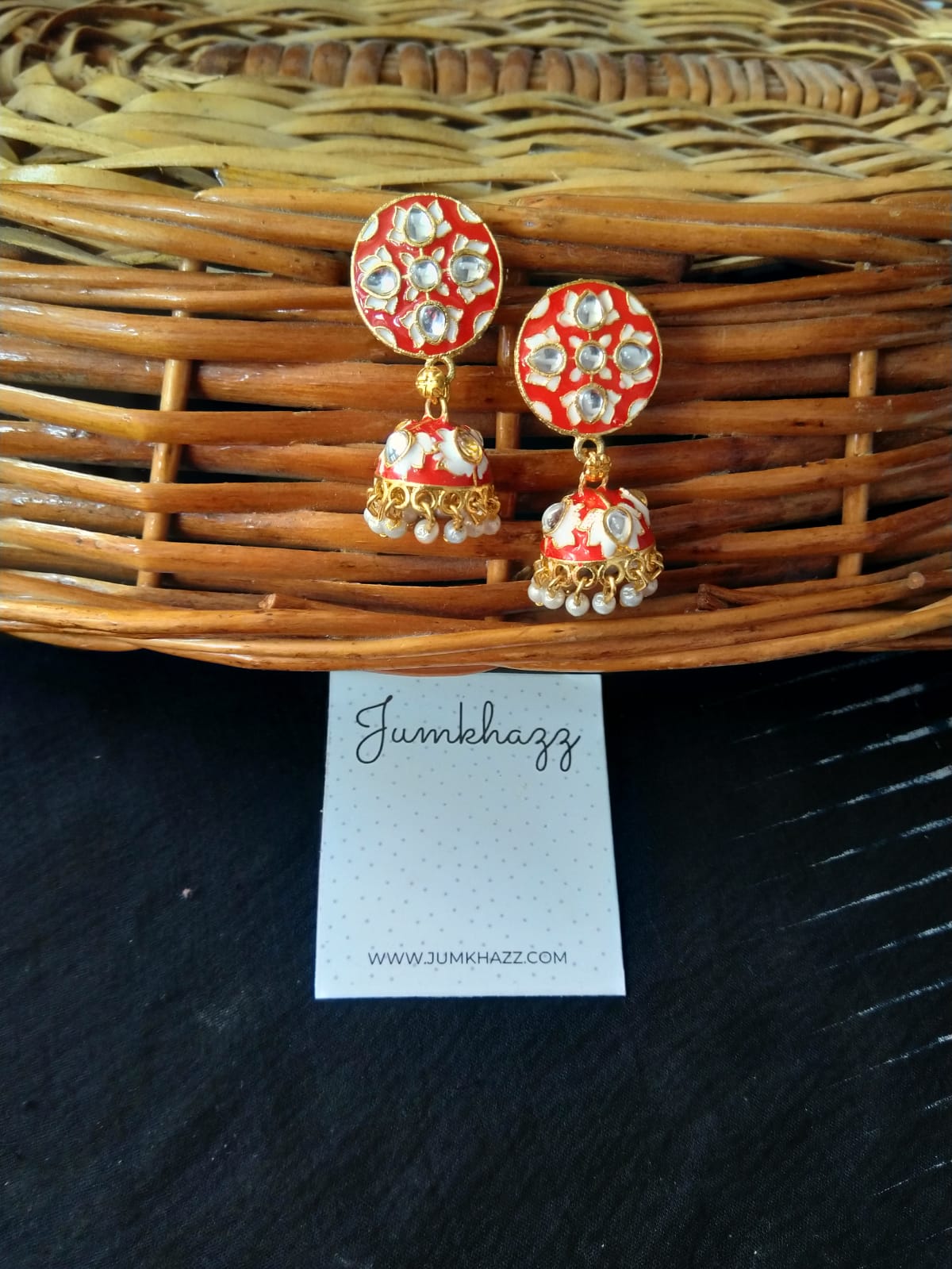 MEENAKARI EARRINGS