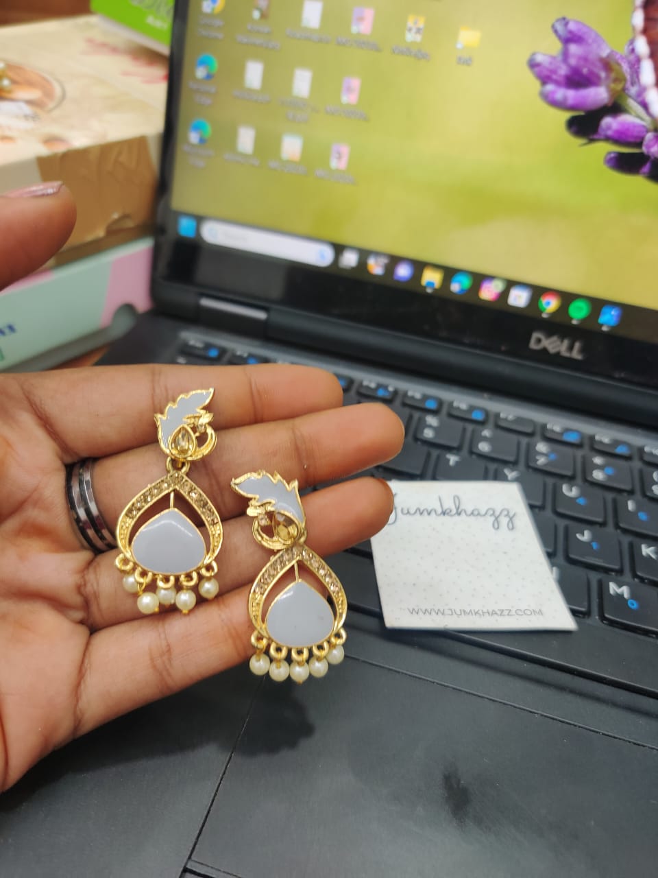 MEENAKARI STUD