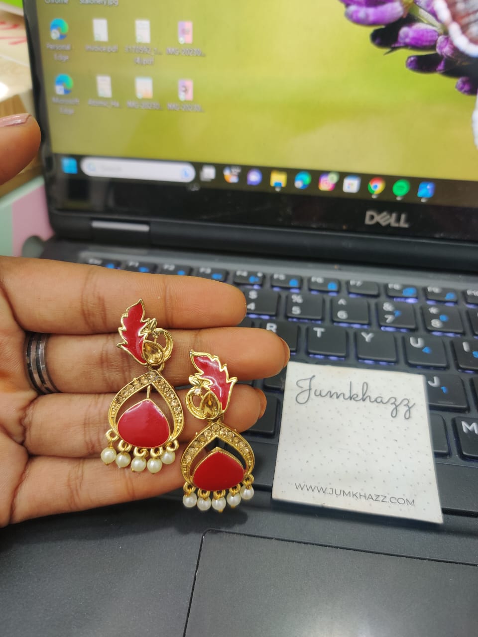 MEENAKARI STUD