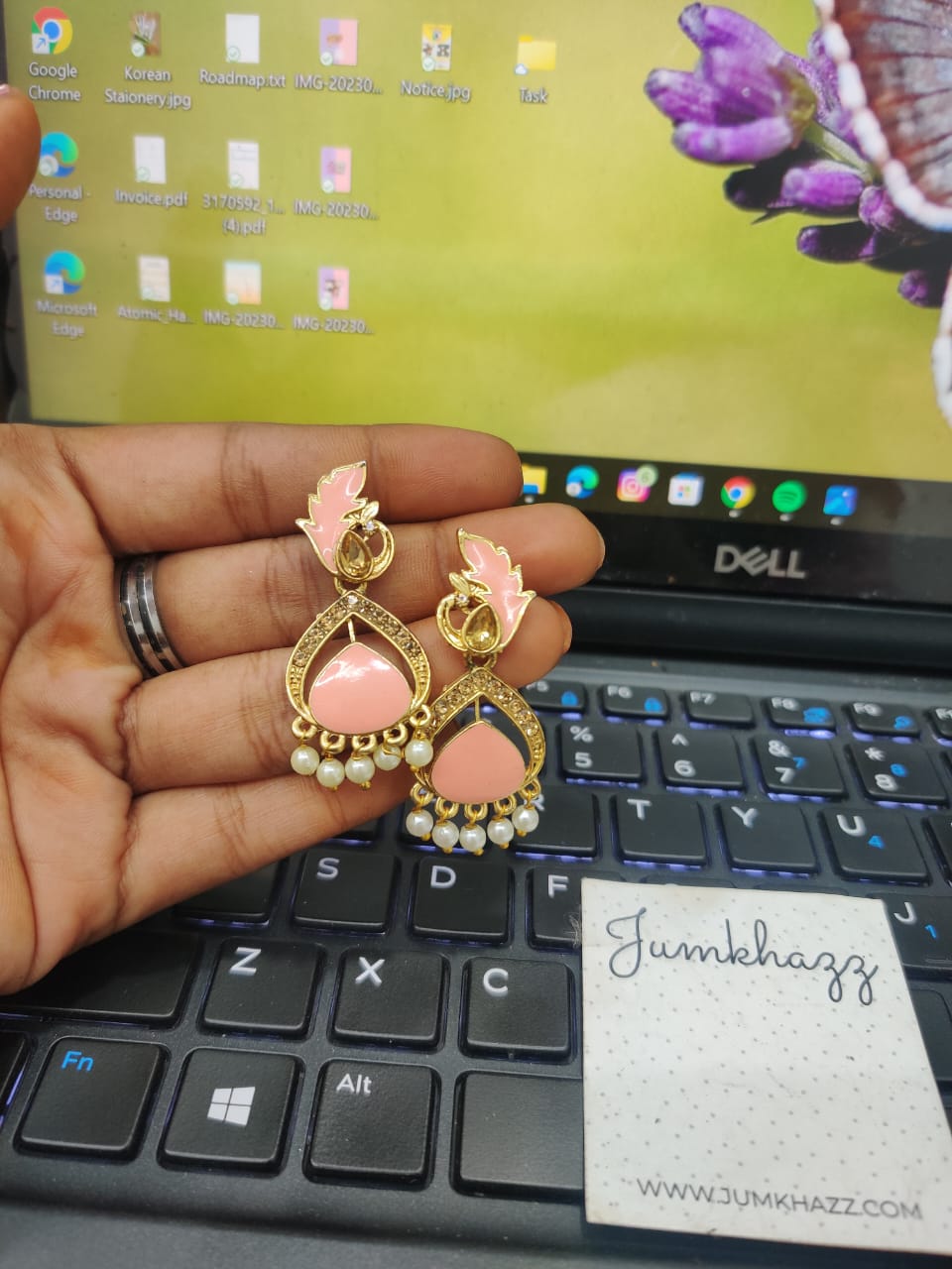 MEENAKARI STUD