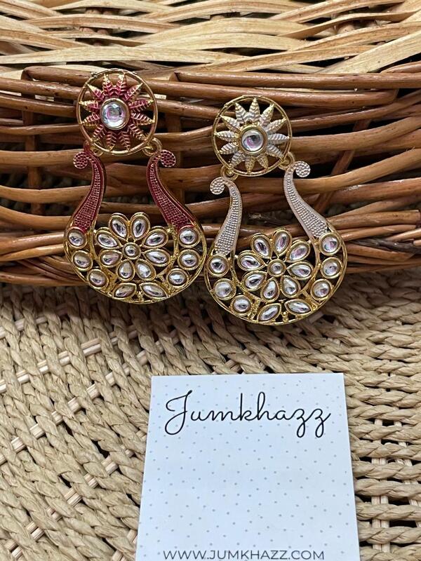 meenakari stud (JME661)