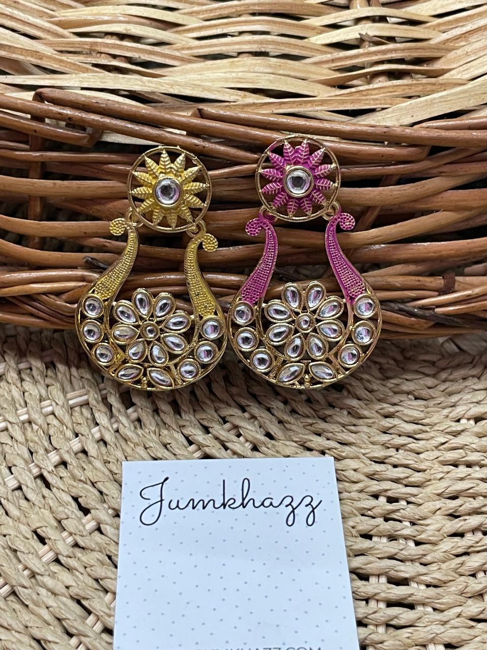 meenakari stud (JME661)