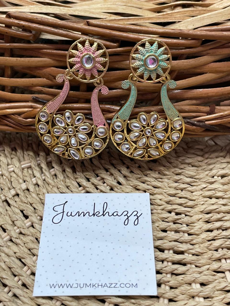 meenakari stud (JME661)