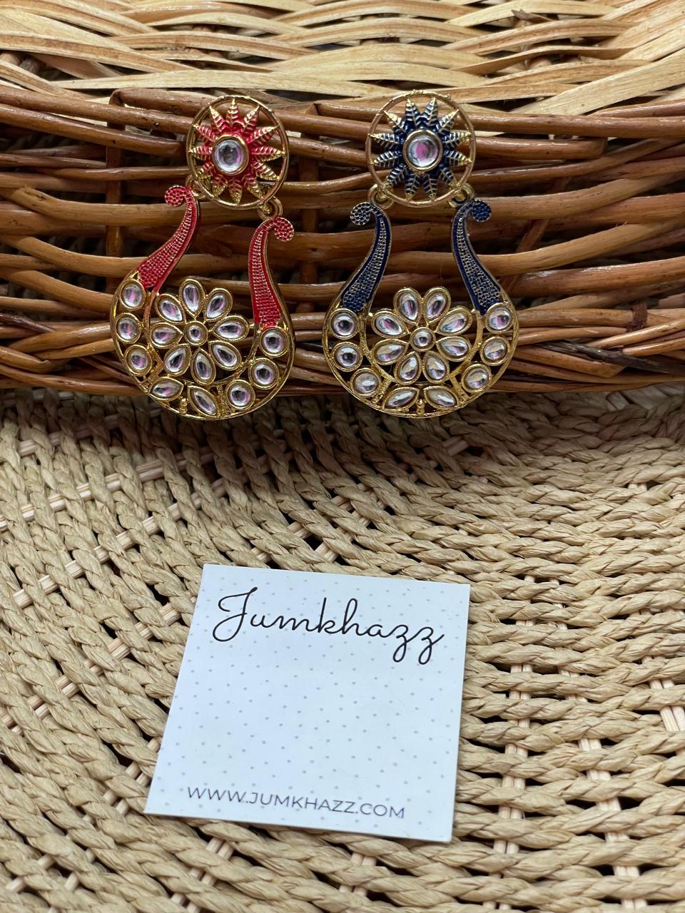 meenakari stud (JME661)