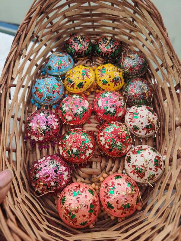 Big Size Hook Meenakari (JME342)