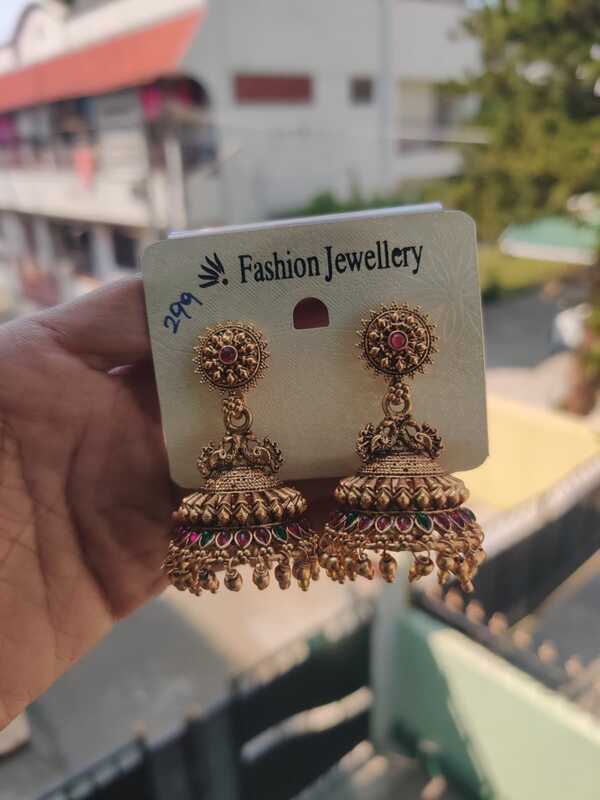 Antique Lakshmi Jumkha (JMJ01)