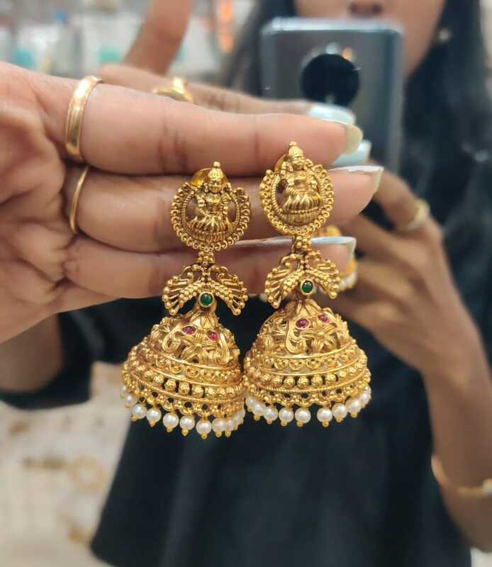 Lakshmi Matte Earring (JMJ75)