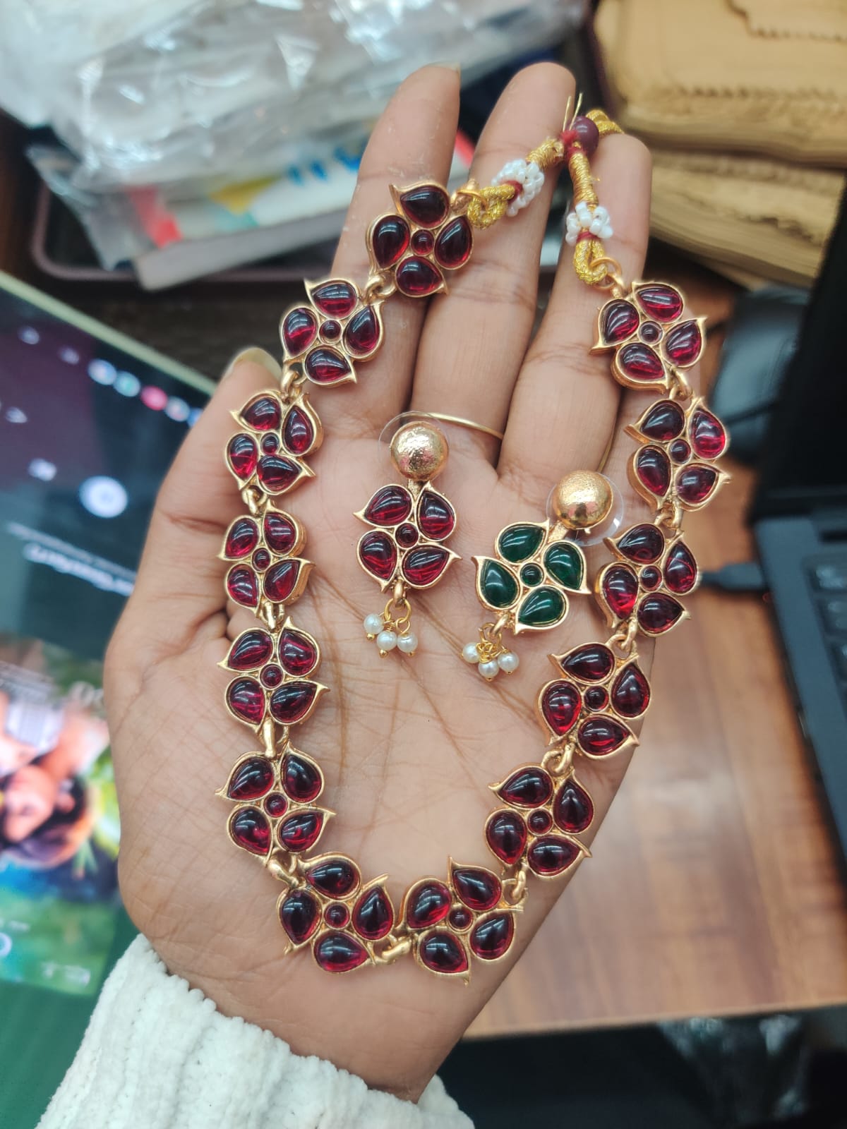 Dual Tone Necklace (JNC100)