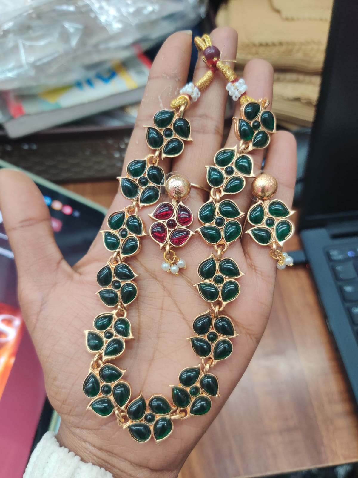 Dual Tone Necklace (JNC100)