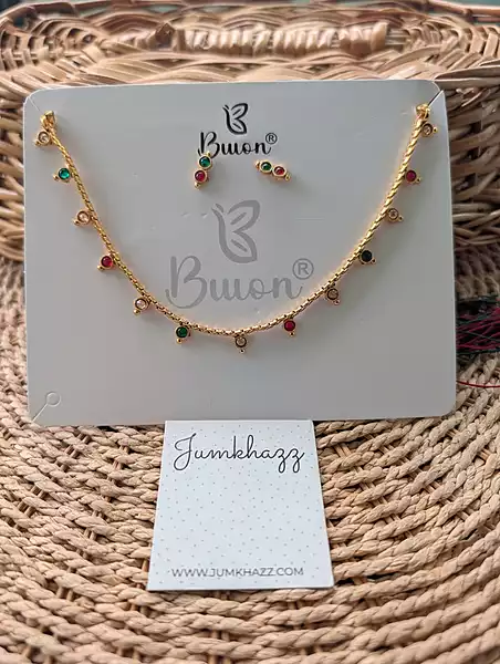 Multi Stone Neckpiece (JNC22)