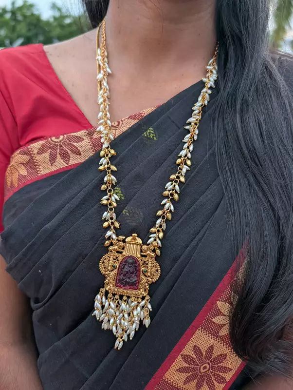Laxhmi Pearl Neckpiece (JNC137)