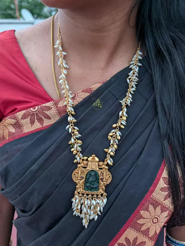 Laxhmi Pearl Neckpiece (JNC137)