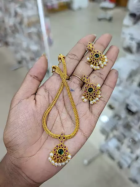 lakshmi necklace JNC160