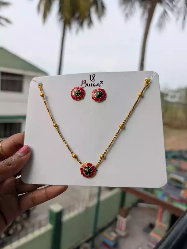 Flower Neckpiece (JNC21)
