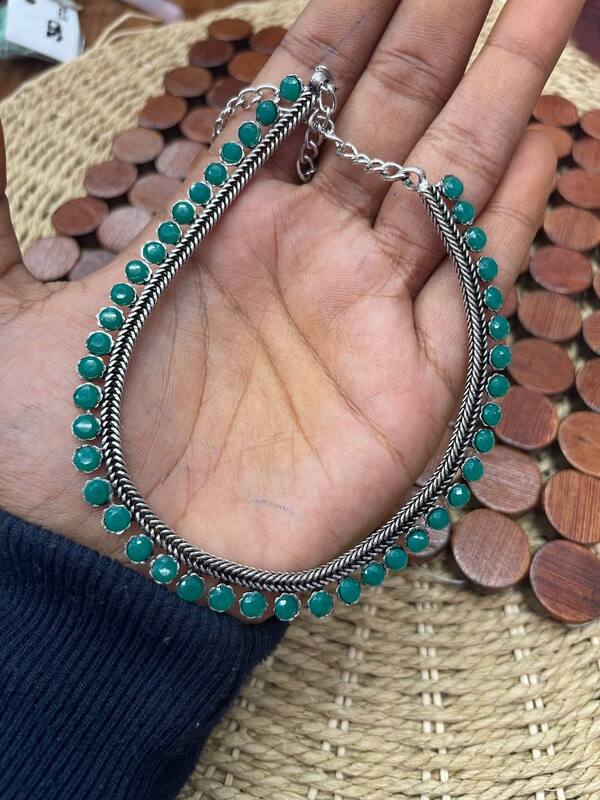 Oxidise neckpiece JNC97