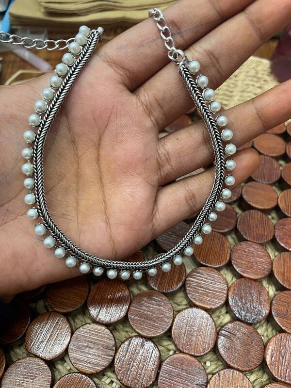 Oxidise neckpiece JNC97