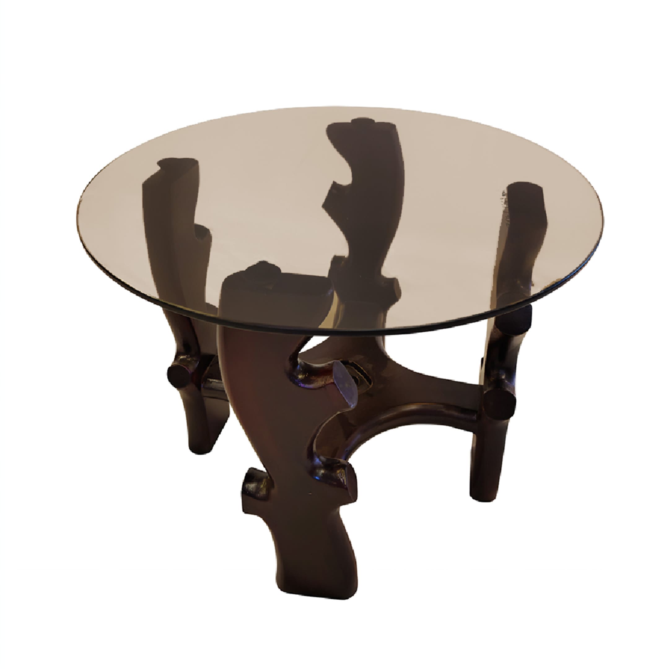 Knot side Rosewood Table - Premium coffee tables in Chennai - JFA Furniture