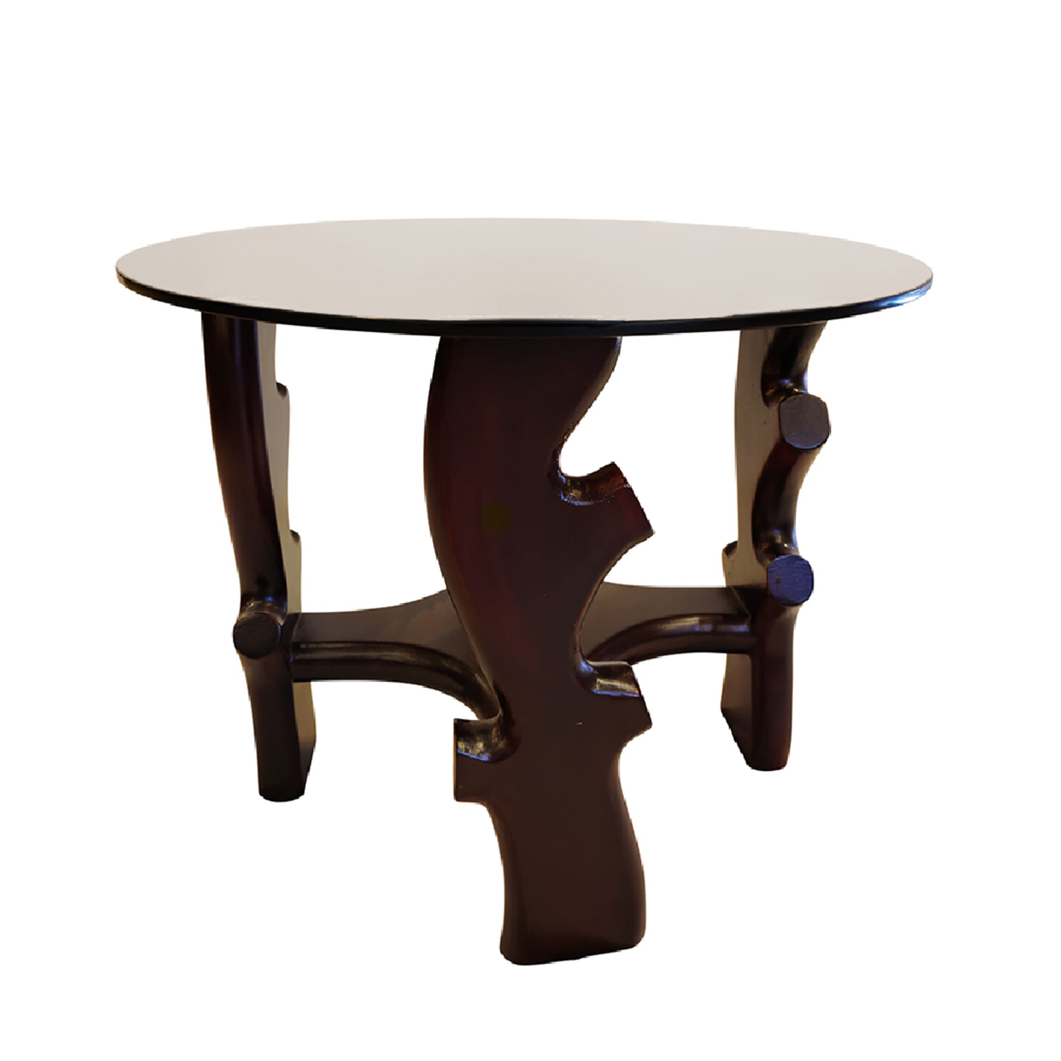 Knot side Rosewood Table - Premium coffee tables in Chennai - JFA Furniture