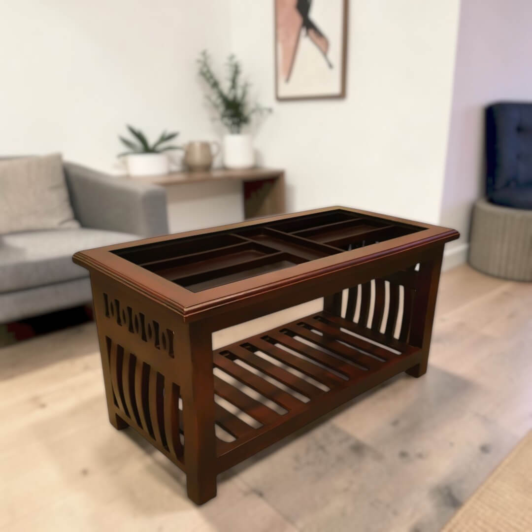 JNW Thuglak Center Table|36X18|Walnut||Center/Side Table JNW Thuglak Center Table|36X18|Walnut||Center/Side Table
