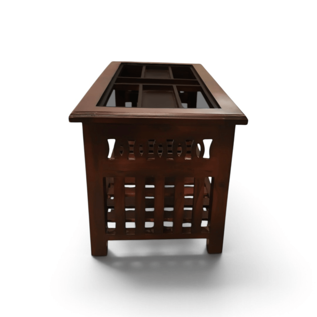 JNW Thuglak Center Table|36X18|Walnut||Center/Side Table