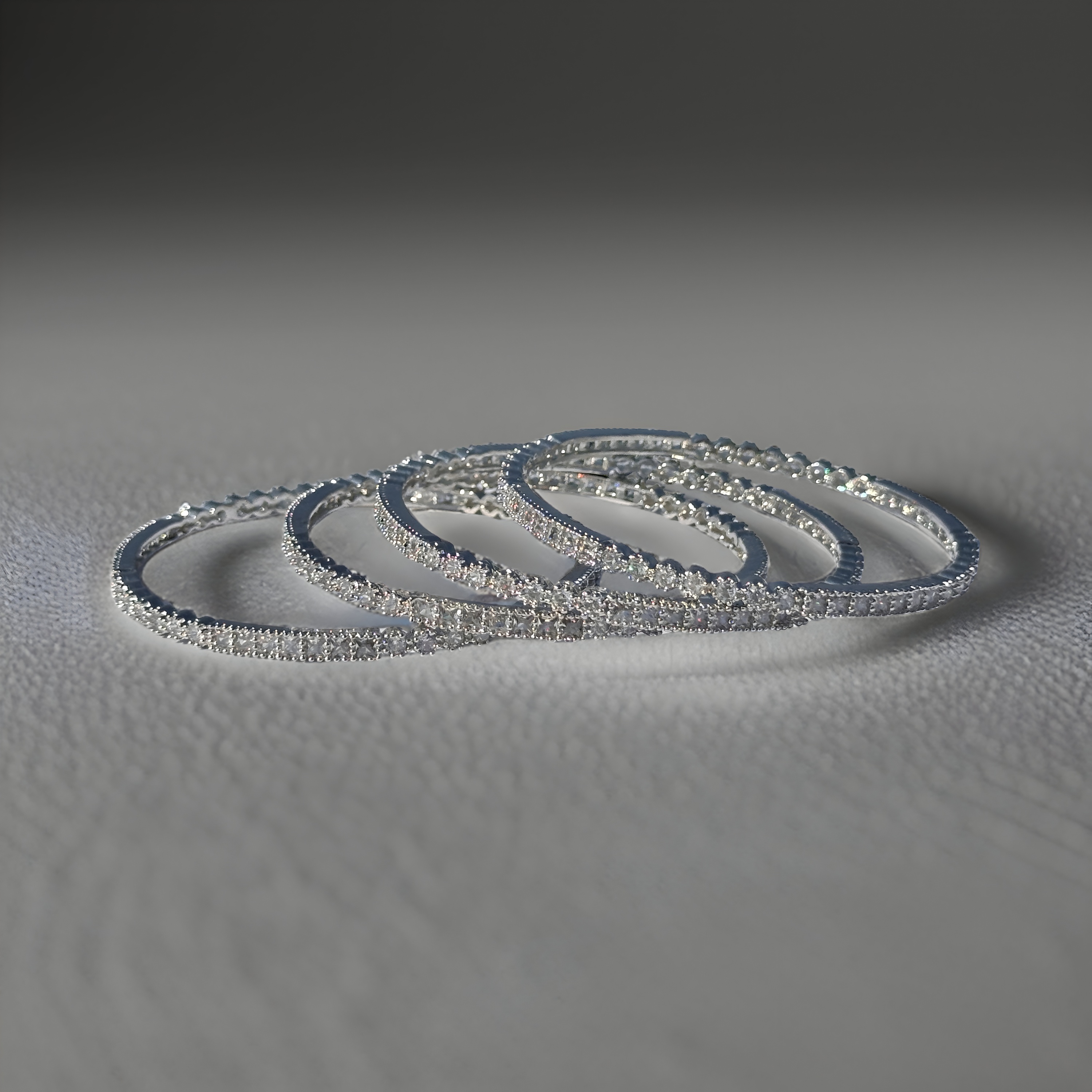 EVE-S-409 SILVER 2PAIR