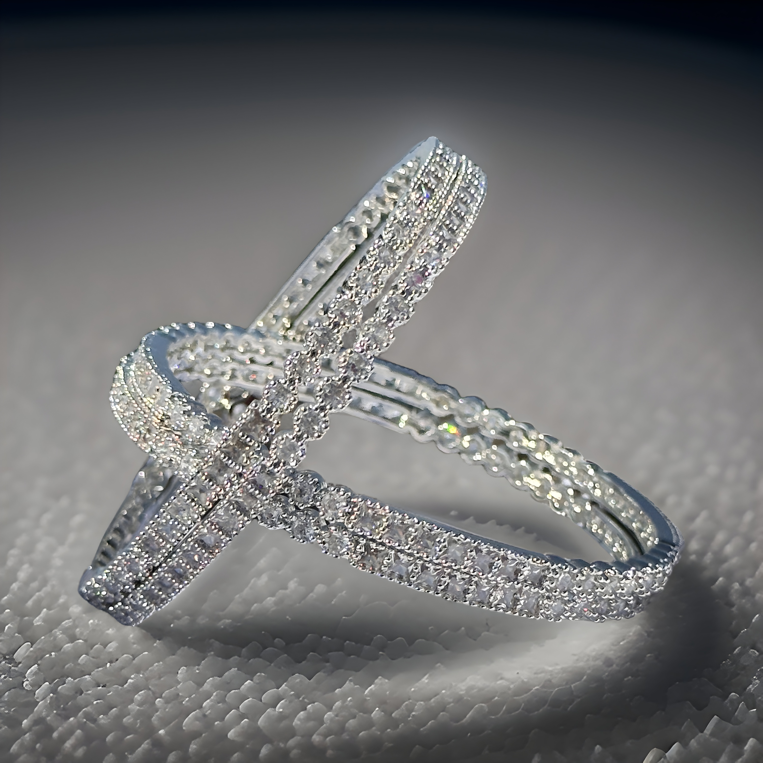 EVE-S-409 SILVER 2PAIR