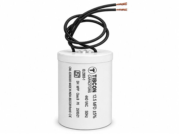 TIBCON 12.50 MFD Motor Run / Wire / 440V CAPACITOR
