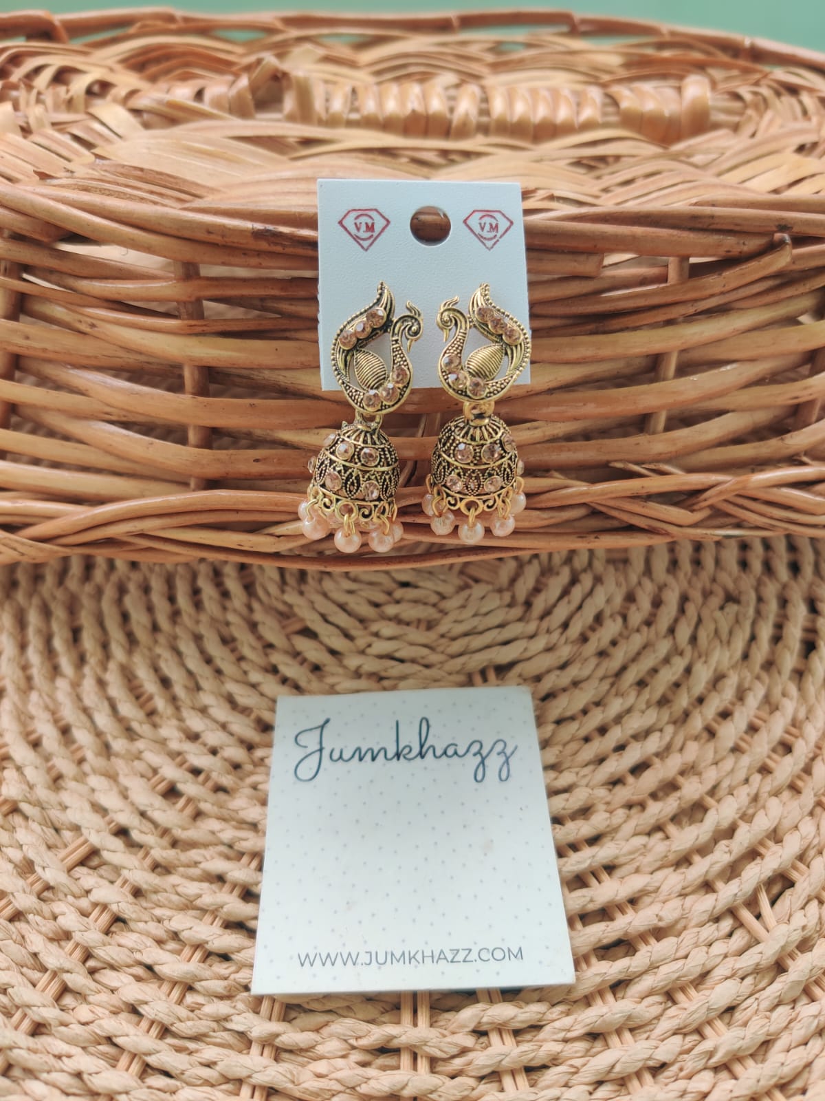 Antique peacock JS131