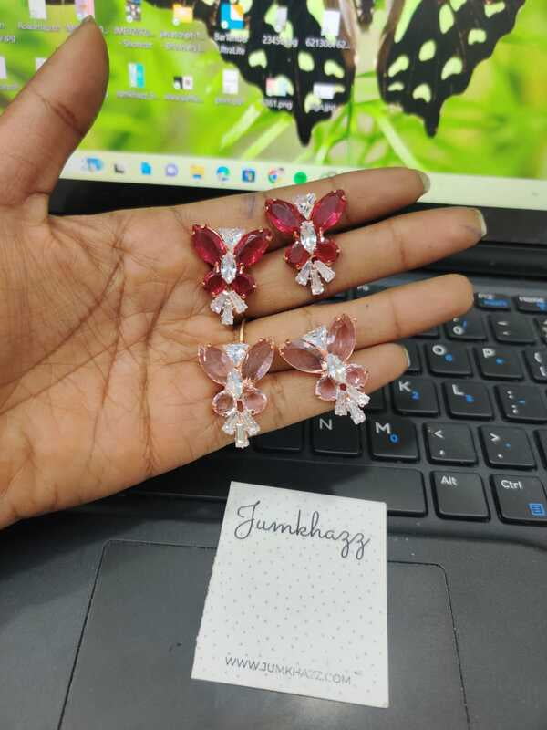 Rose Gold Butterfly JST460