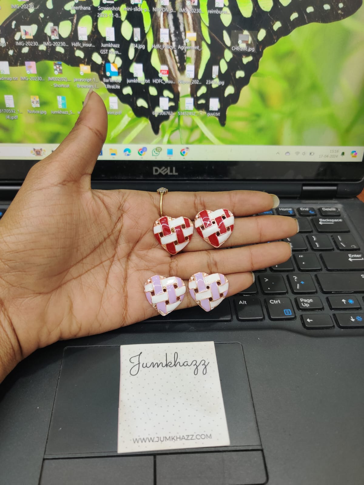 Heart Stud JST540