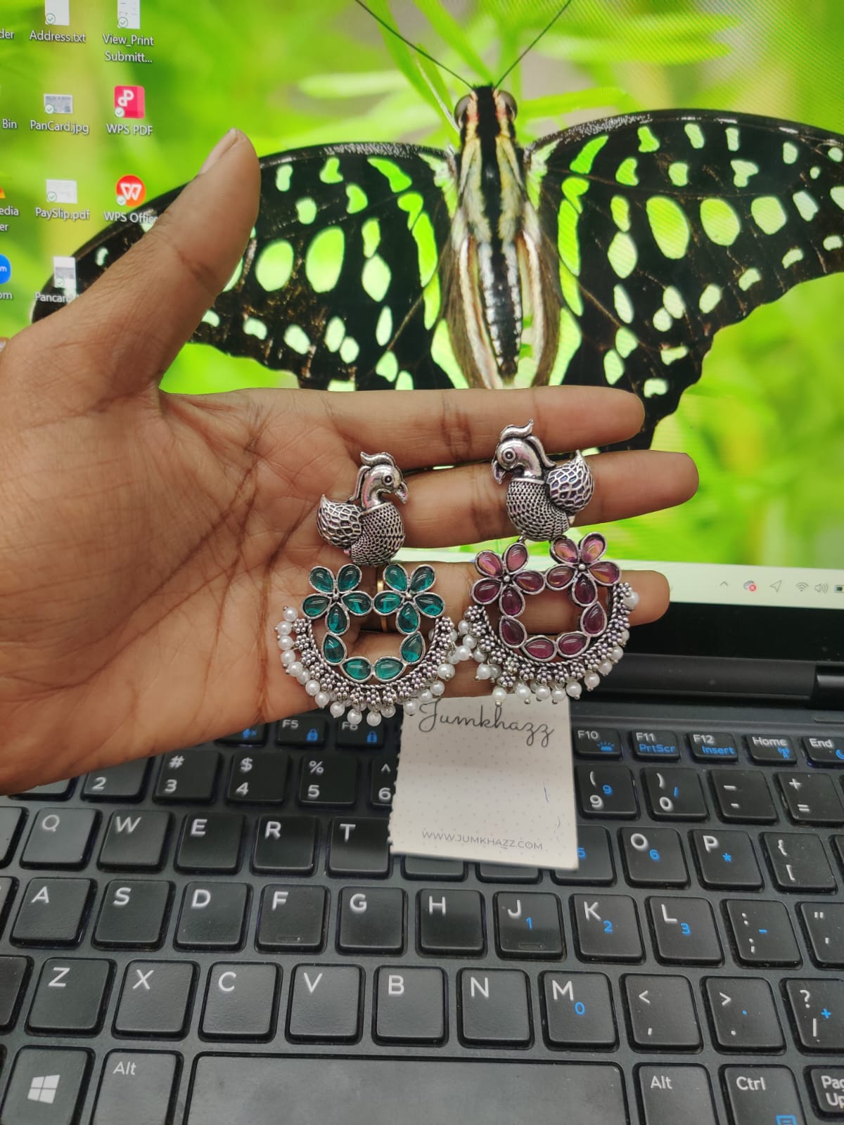 Oxidized Coloful Stud (JST591)