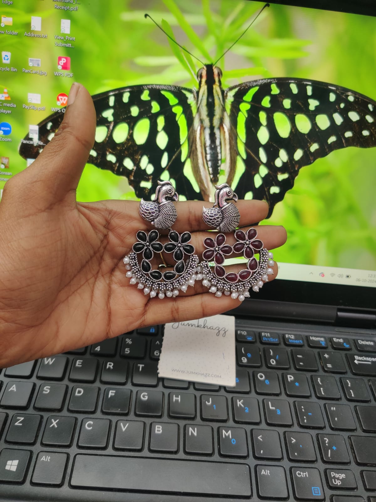 Oxidized Coloful Stud (JST591)