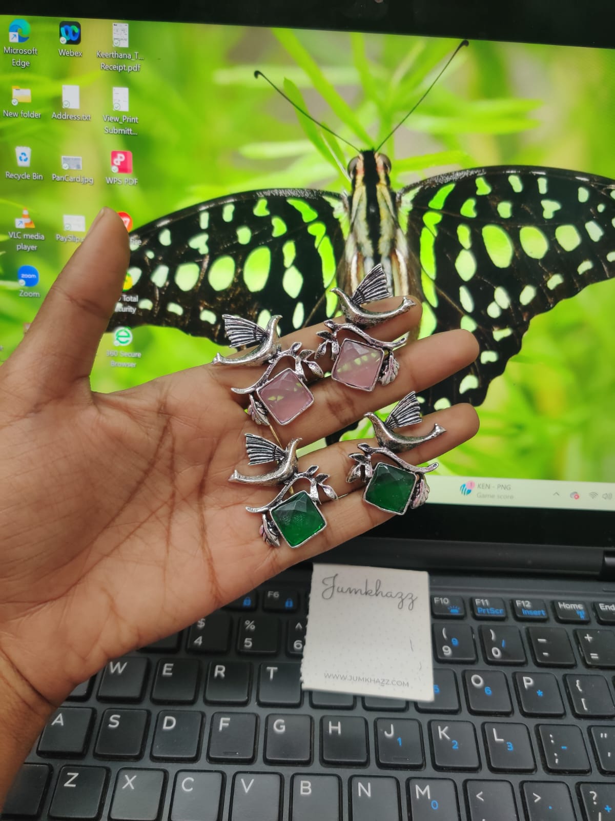 Dove Oxidize Stud(JST597)