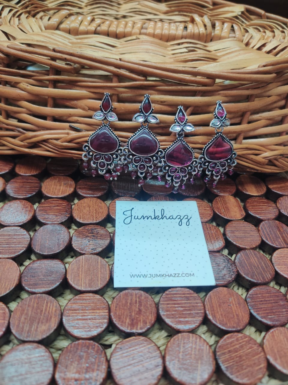 Colorful Oxidized Stud(JST629)