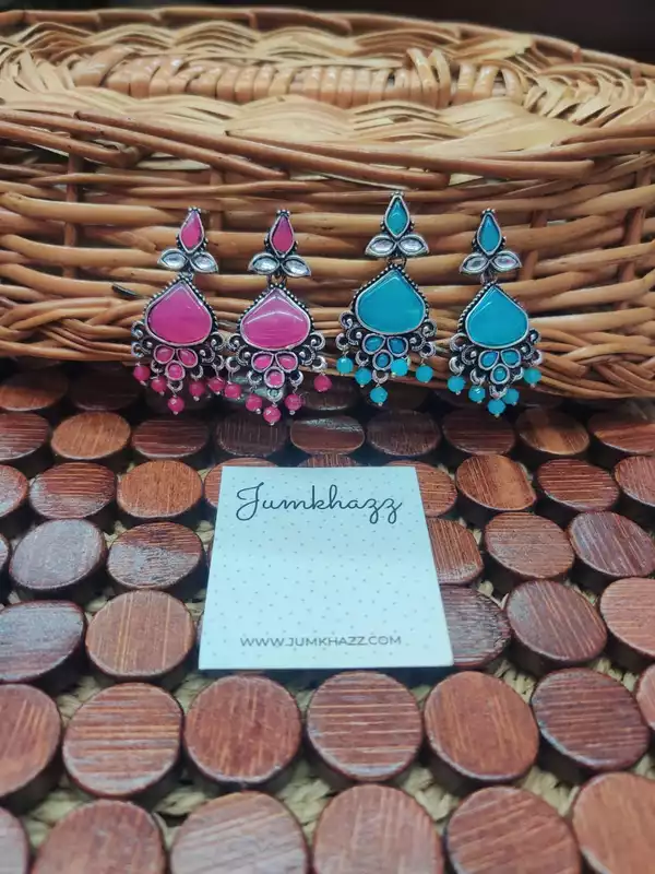 Colorful Oxidized Stud(JST629)