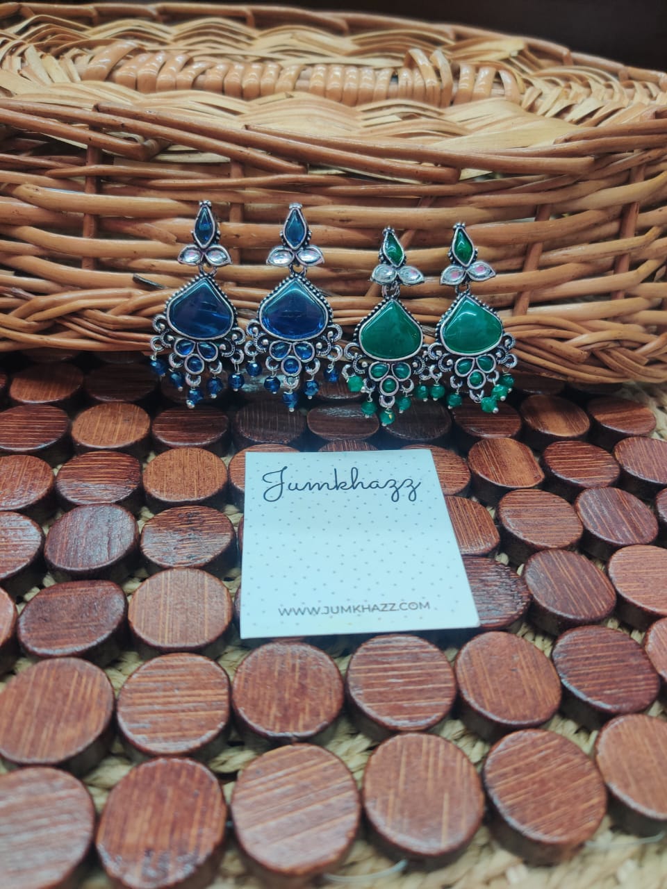 Colorful Oxidized Stud(JST629)