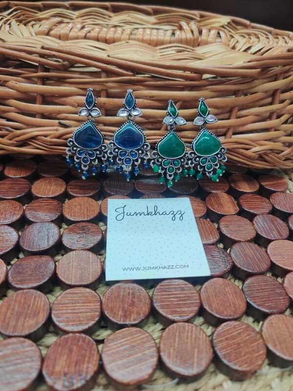 Colorful Oxidized Stud(JST629)