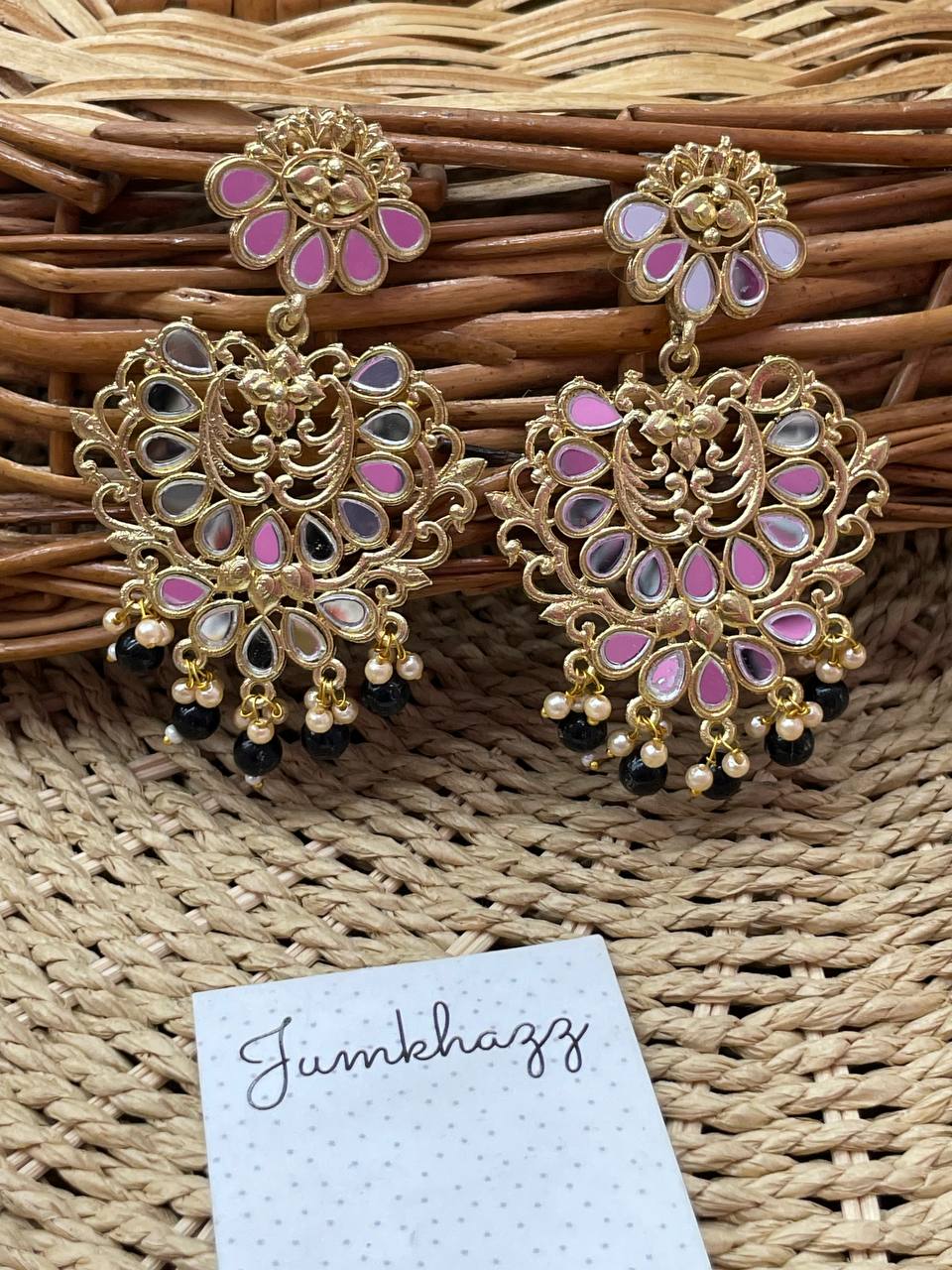 Gold elegent stud JST649